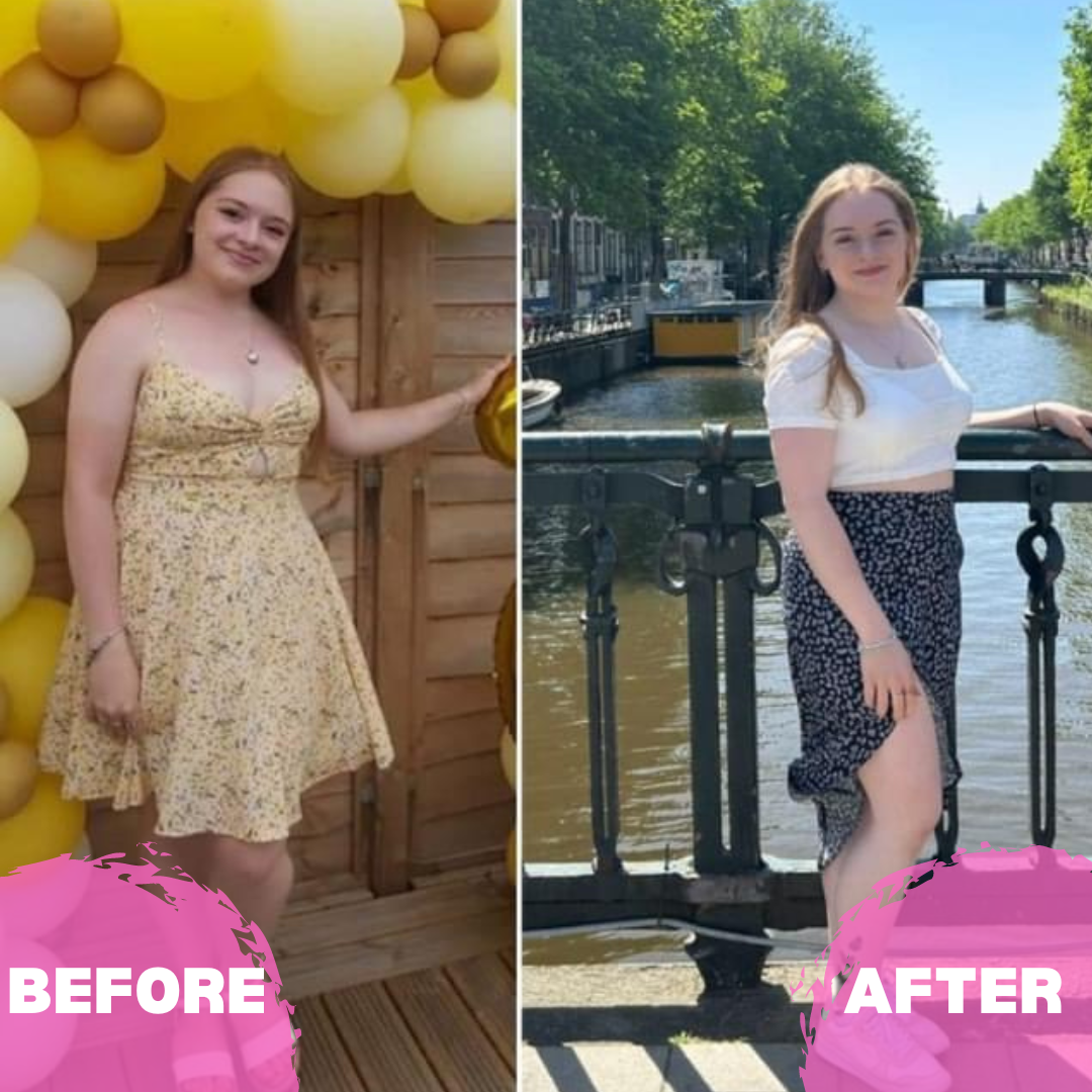 Hannah gym transformation Stoke-on-Trent